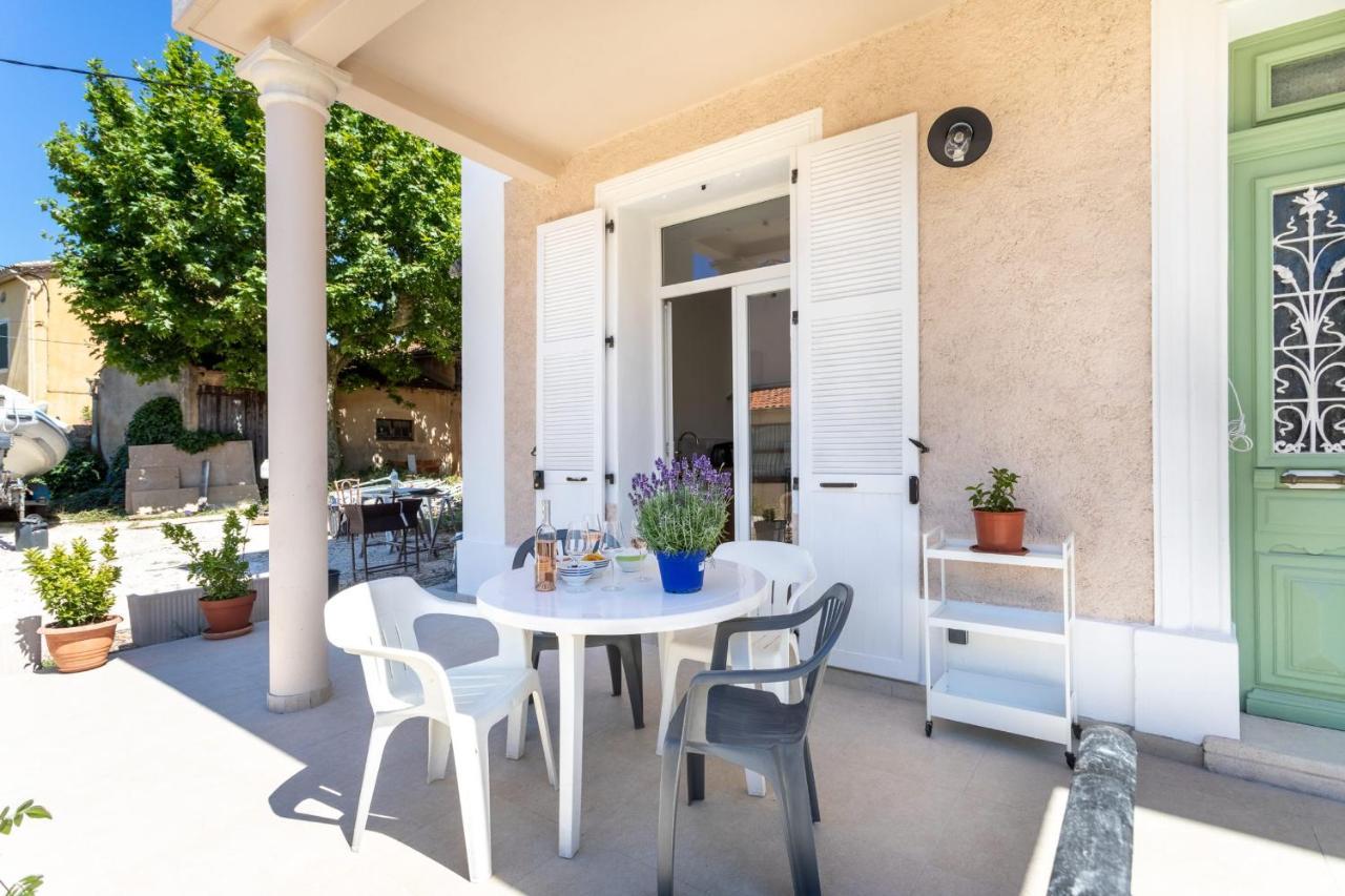 Luxurious 1 Bedroom, Ac, Terrace, Close Beaches - Dodo Et Tartine Carqueiranne Exteriör bild