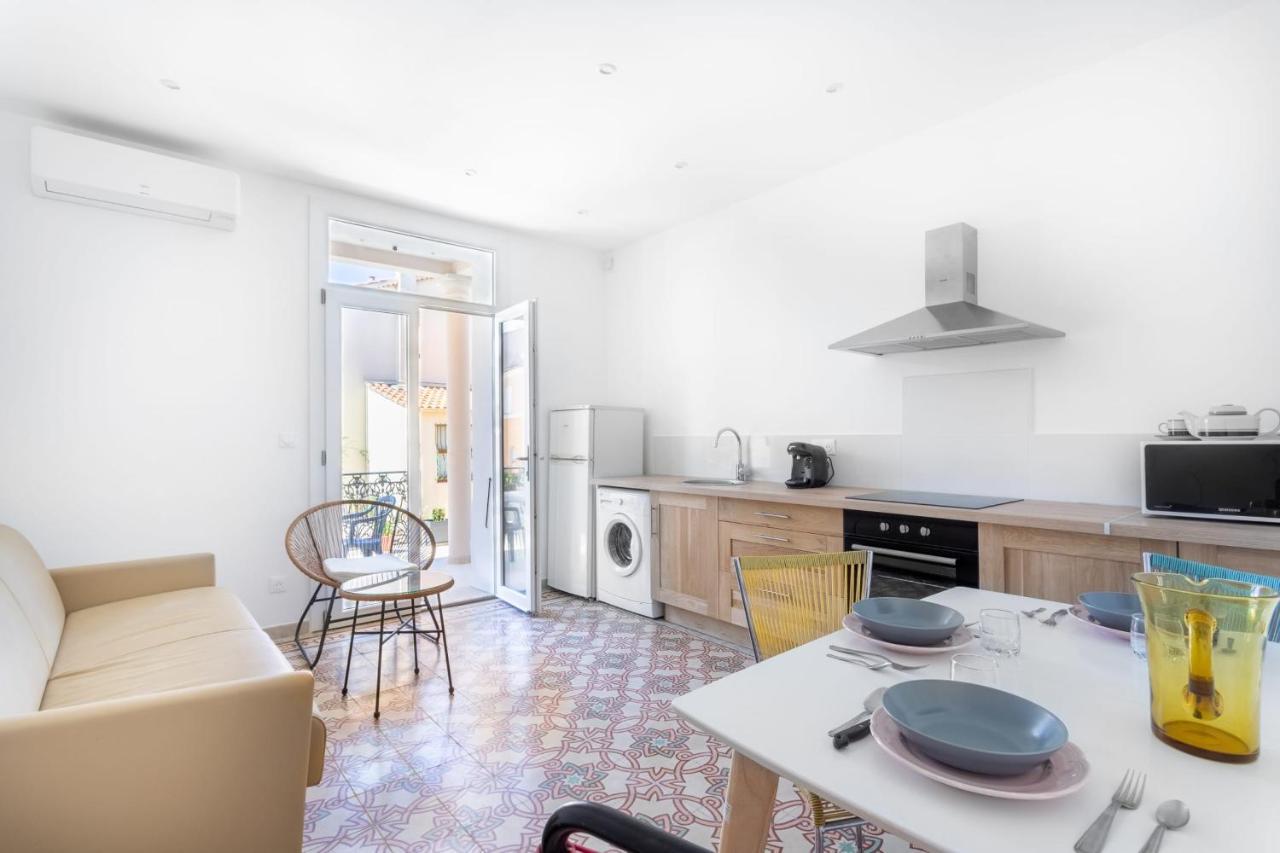 Luxurious 1 Bedroom, Ac, Terrace, Close Beaches - Dodo Et Tartine Carqueiranne Exteriör bild